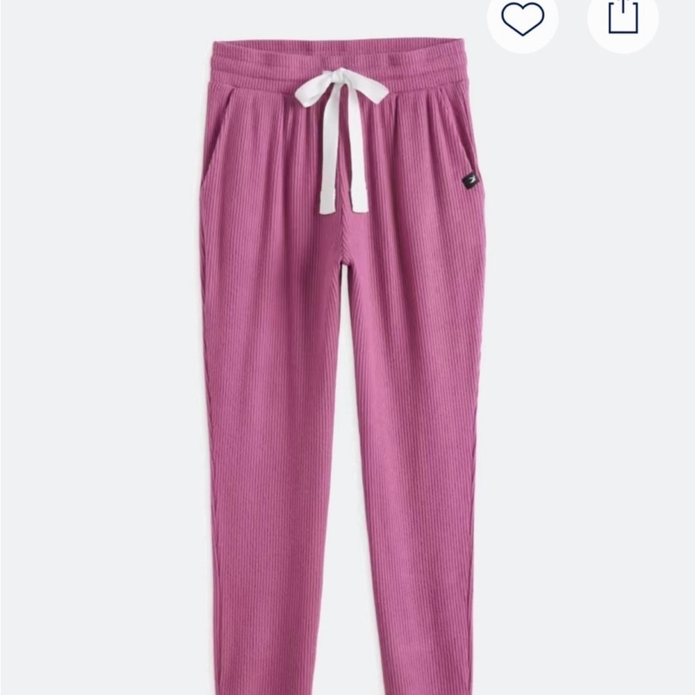 Glyder Bianca Comfort Pink Jogger Pants Large